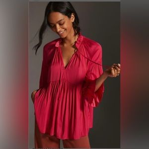 Anthropologie Boho Barbie top, Size Small